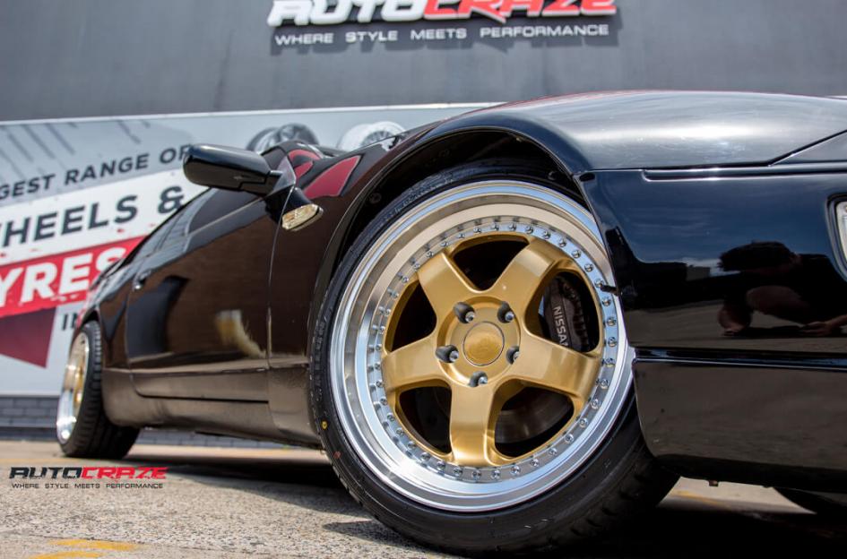 NISSAN 300ZX RS1 GOLD MACHINED LIP